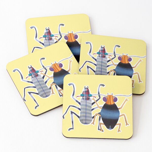 Item preview, Troy and Abed bugs  designed and sold by ClosetOfMirrors.