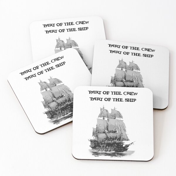 Item preview, “Part of the Crew, Part of the Ship” – Flying Dutchman Silhouette Design designed and sold by inallusha.