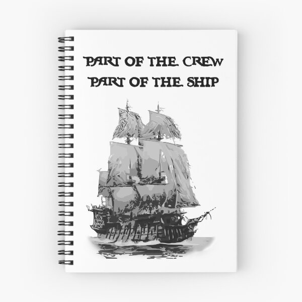 Item preview, “Part of the Crew, Part of the Ship” – Flying Dutchman Silhouette Design designed and sold by inallusha.