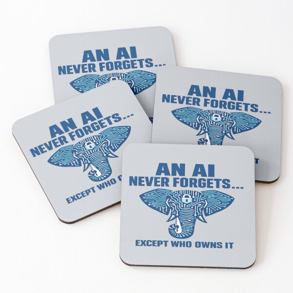 Item preview, AI Ownership Elephant Tech Quote designed and sold by POD DYNASTY.
