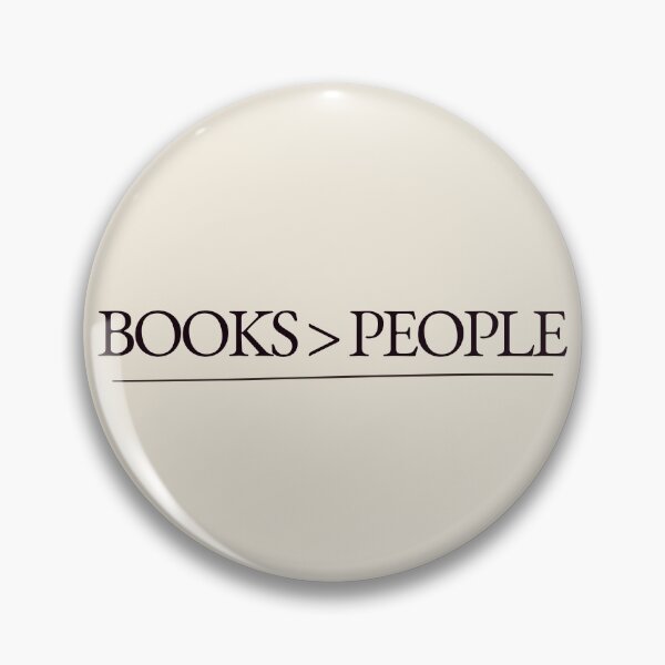 Item preview, Books are Better Than People Funny Reader Quote Design designed and sold by May´s Cozy Corner.
