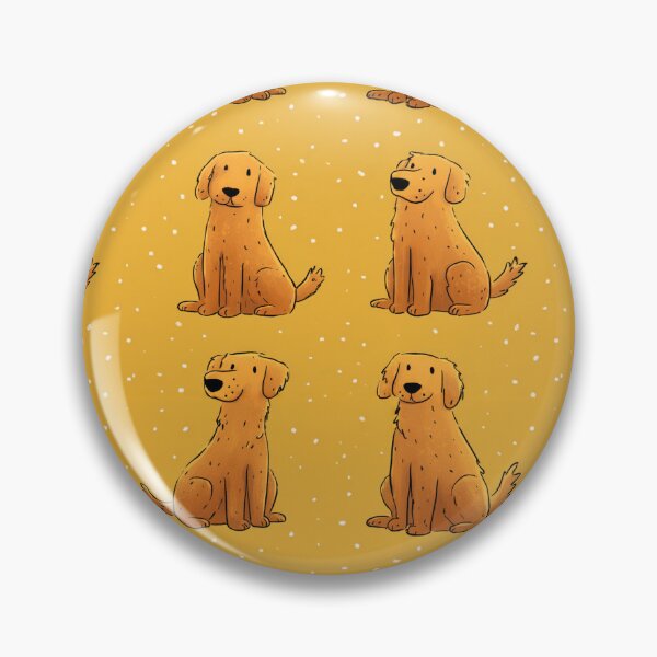 Item preview, Cute Golden Retriever Dog Pattern Pet Lover designed and sold by NicolasGlowArt.