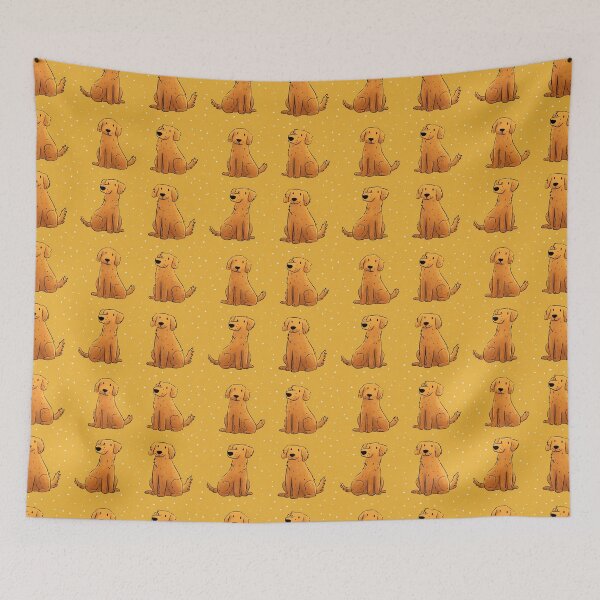 Item preview, Cute Golden Retriever Dog Pattern Pet Lover designed and sold by NicolasGlowArt.