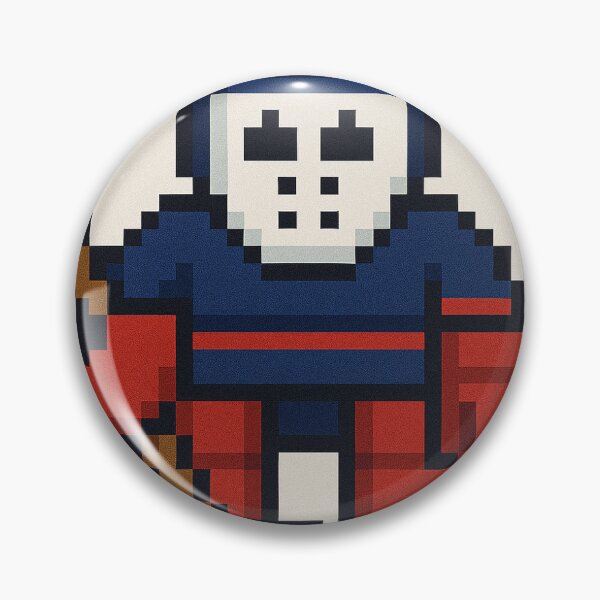 Item preview, Retro 8-Bit Hockey Goalie - Vintage Pixel Art Sports Legend designed and sold by Espressobreak.