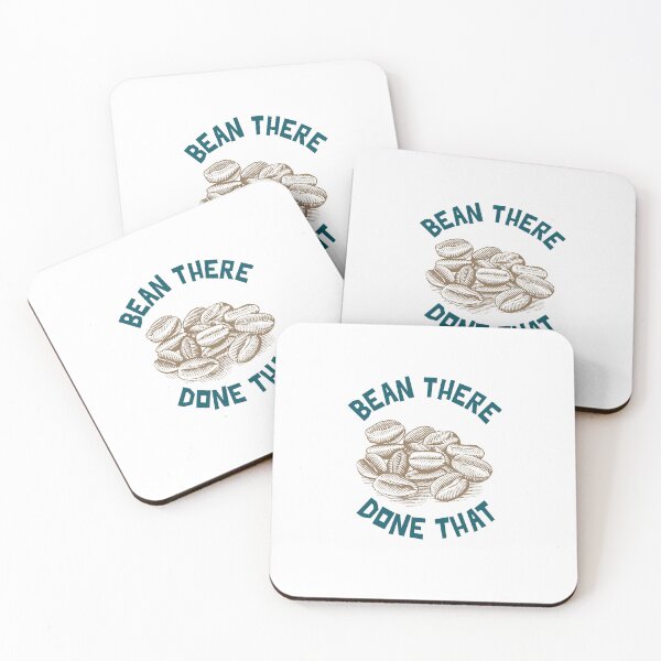 Item preview, Bean There, Done That, Coffee Beans designed and sold by HoppingCreation.