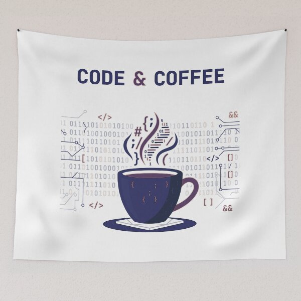 Item preview, Programmer Fuel Coffee Code designed and sold by FlamaC.