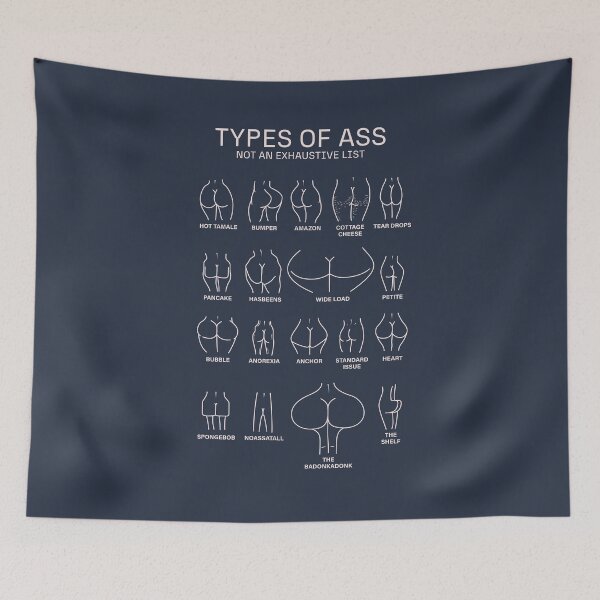 Item preview, Types of Ass designed and sold by pineconebutter.