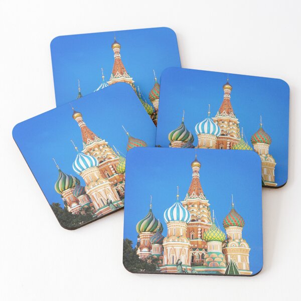 Item preview, colorful church in Moscow  designed and sold by ColorandColor.