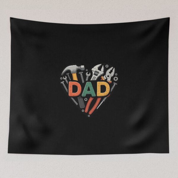 Item preview, Heart of Tools with Dad designed and sold by jkrphoto.