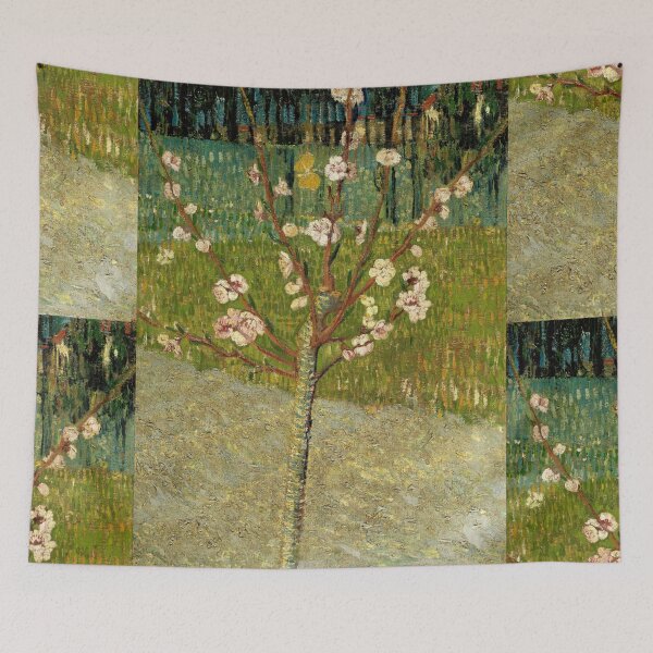 Item preview, Almond Tree in Blossom by Vincent van Gogh: Post Impressionist Nature Poster designed and sold by artofuniverse.