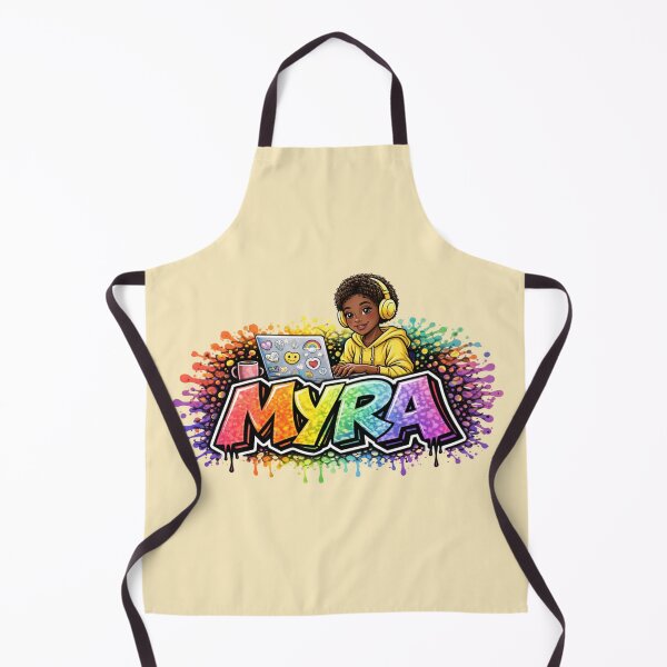 Item preview, Myra on Laptop - Celebrating Creativity designed and sold by Myra365Art.