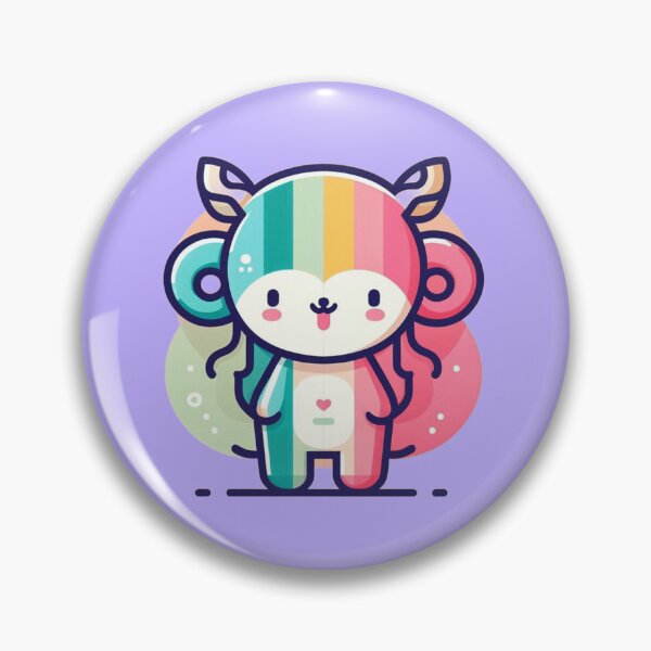 Item preview, Minimalist fantasy character with colored stripes designed and sold by Tordyna.