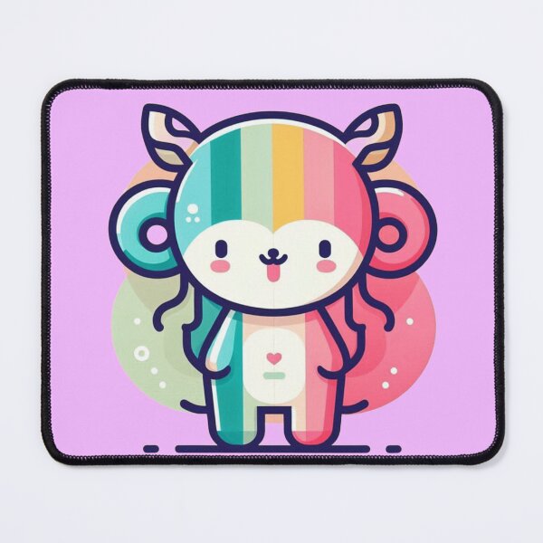 Item preview, Minimalist fantasy character with colored stripes designed and sold by Tordyna.