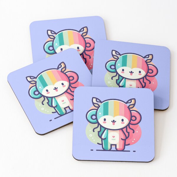 Item preview, Minimalist fantasy character with colored stripes designed and sold by Tordyna.
