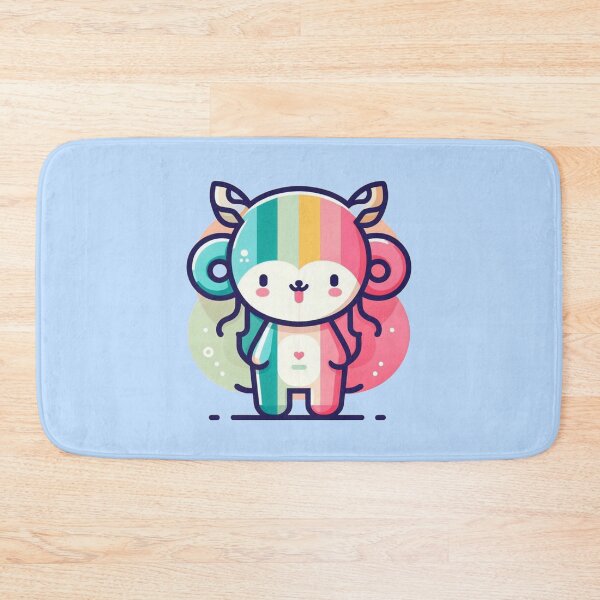 Item preview, Minimalist fantasy character with colored stripes designed and sold by Tordyna.