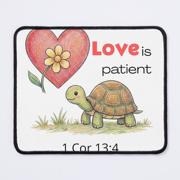 Item preview, Love is patient designed and sold by CozyLight.