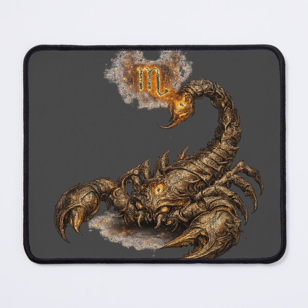 Item preview, Scorpio Zodiac Scorpion – Detailed Astrology Design – Minimal No Text Scorpio Artwork designed and sold by Szapeee.