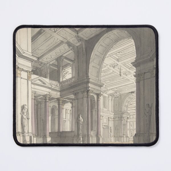 Item preview, 18th Century German Palace Architectural Sketch - Josef Platzer designed and sold by cheeseburgercat.