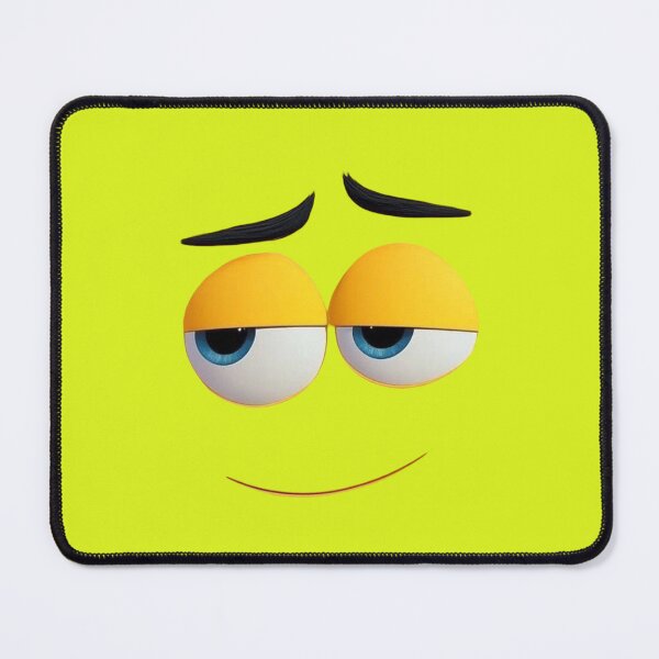 Item preview, Funny Sleepy Smirk Face – Sarcastic Lazy Mood Cartoon Expression designed and sold by Kruti Collection.