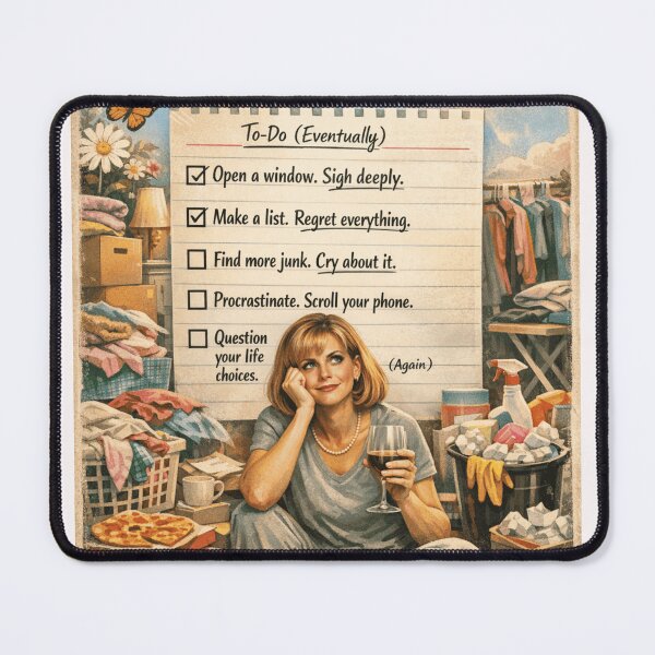 Item preview, My spring checklist is just ‘survive’ designed and sold by  ViralVisionsCreating .