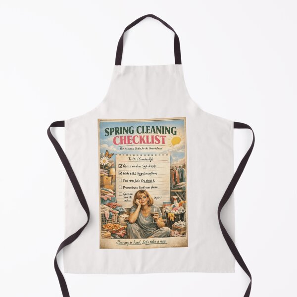 Item preview, My spring checklist is just ‘survive’ designed and sold by  ViralVisionsCreating .