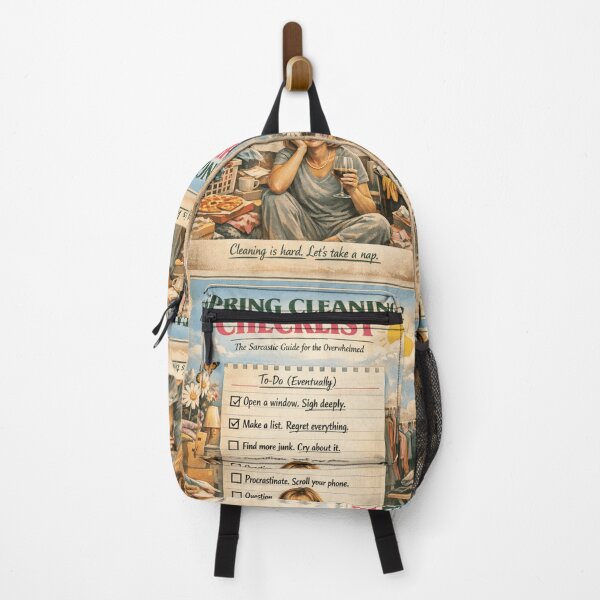 Item preview, My spring checklist is just ‘survive’ designed and sold by  ViralVisionsCreating .