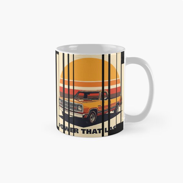 Item preview, Dodg D100 1972 pickup framed by a retro sunset nostalgic background 1 designed and sold by Neon G.