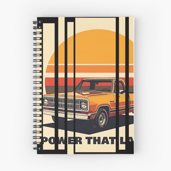 Item preview, Dodg D100 1972 pickup framed by a retro sunset nostalgic background 1 designed and sold by Neon G.
