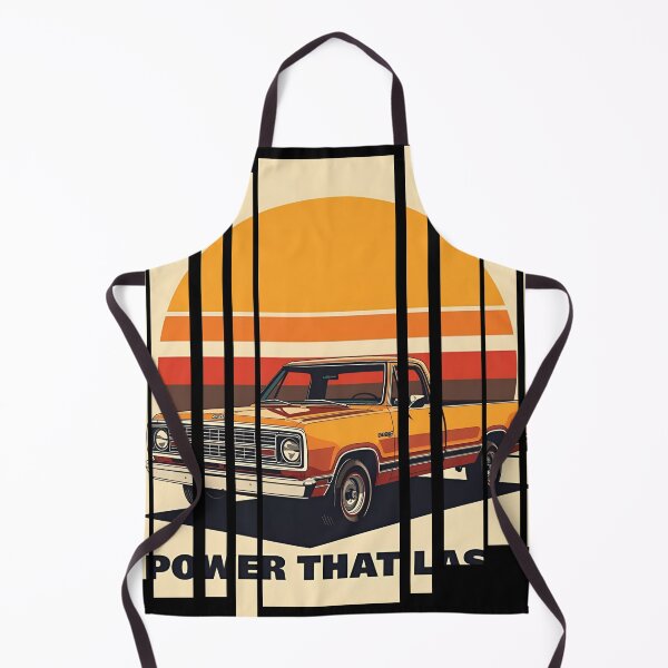 Item preview, Dodg D100 1972 pickup framed by a retro sunset nostalgic background 1 designed and sold by Neon G.