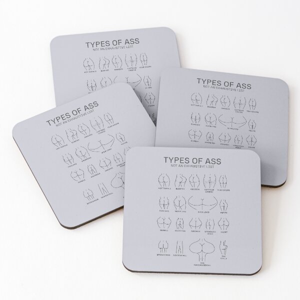 Item preview, Types of Ass designed and sold by pineconebutter.
