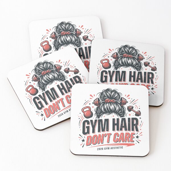 Item preview, Gym Hair Don't Care Fitness designed and sold by FlamaC.