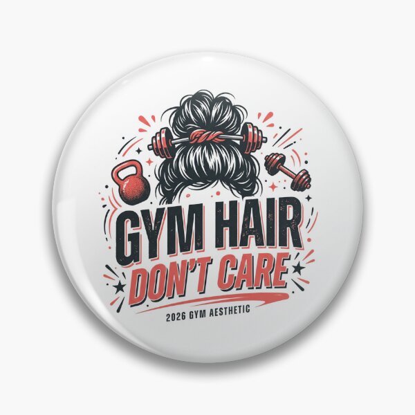 Item preview, Gym Hair Don't Care Fitness designed and sold by FlamaC.