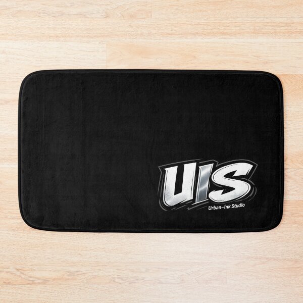 Item preview, UIS Official Chrome Logo - Urban Ink-Studio Minimalist Emblem designed and sold by Urban-InkStudio.