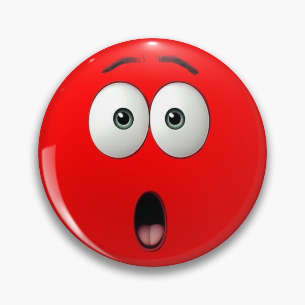 Item preview, Funny Shocked Face Cartoon – Surprised Expression Wide Eyes Emoji Art designed and sold by Kruti Collection.