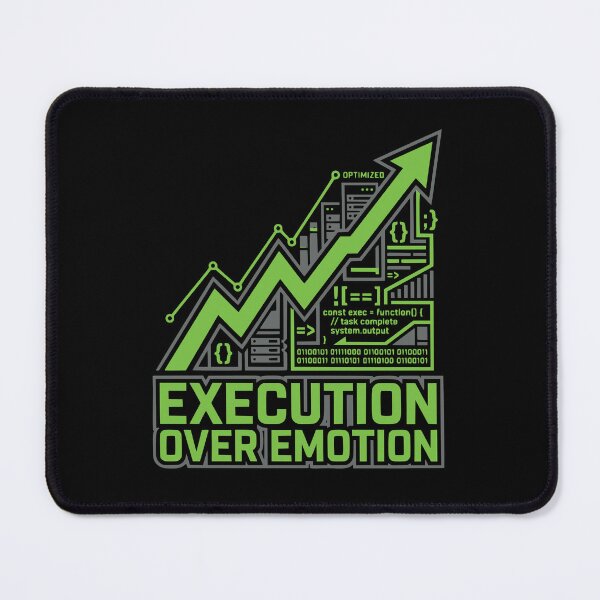 Item preview, Execution Over Emotion - Dark Productivity Protocol designed and sold by Ixnor.