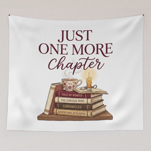 Item preview, Just One More Chapter Bookworm designed and sold by FlamaC.