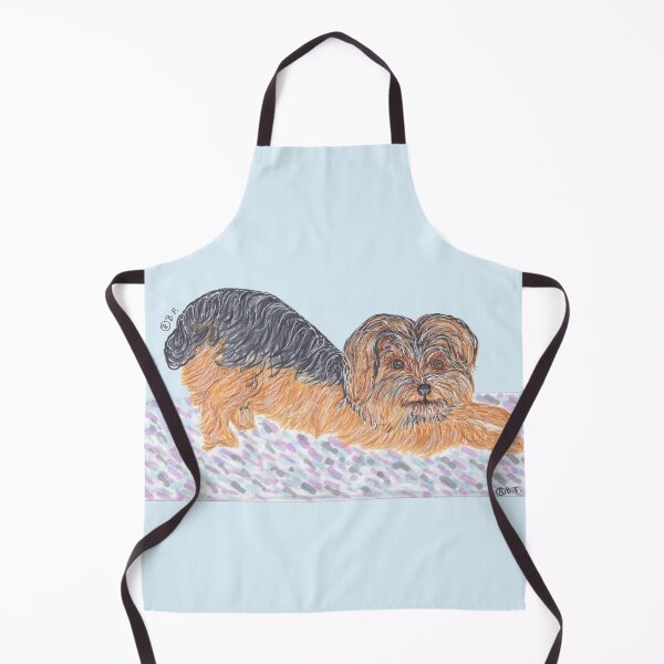 Item preview, YORKSHIRE TERRIER DOING YOGA designed and sold by BeritValk.