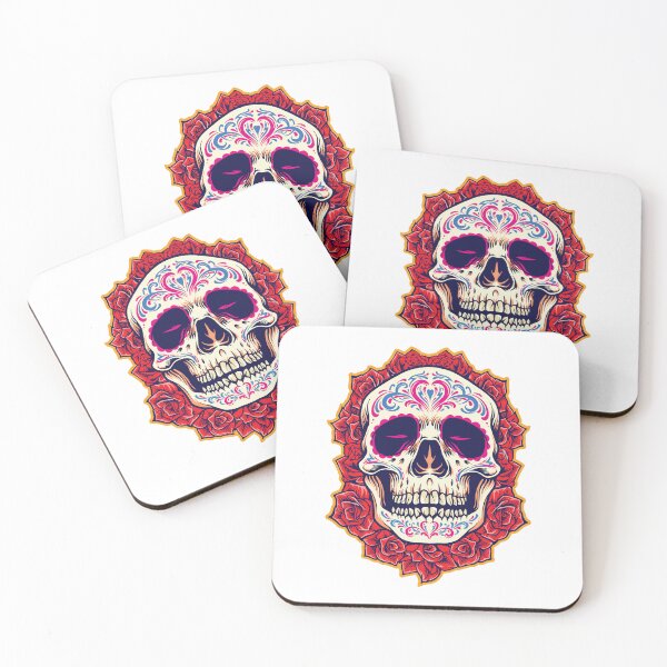 Item preview, Cráneo del día de los muertos designed and sold by the-craft-shop.