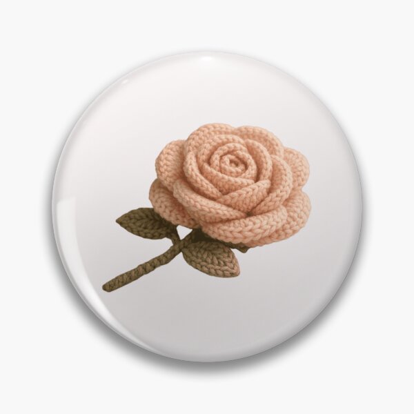 Item preview, Crocheted rose designed and sold by  ViralVisionsCreating .