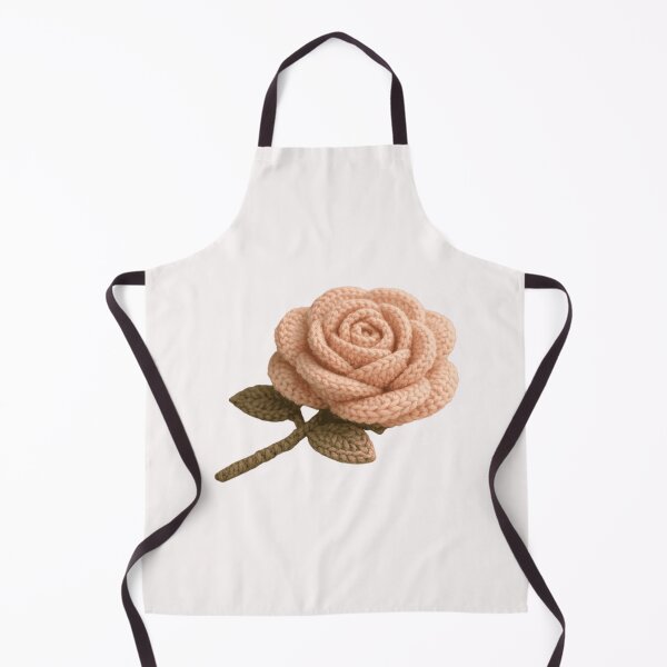 Item preview, Crocheted rose designed and sold by ViralVisionsCreating .