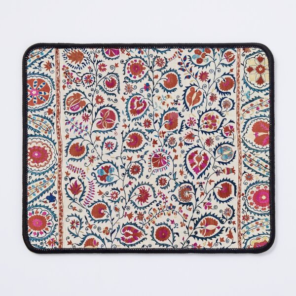 Item preview, Suzani Uzbekistan Embroidery Print designed and sold by Vicky Brago-Mitchell®.