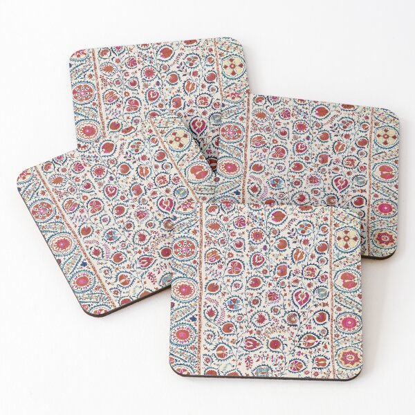 Item preview, Suzani Uzbekistan Embroidery Print designed and sold by Vicky Brago-Mitchell®.