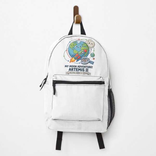 Item preview, Artemis II Moon Adventure Cute Earth and Space Rocket Art designed and sold by Paulocdias.