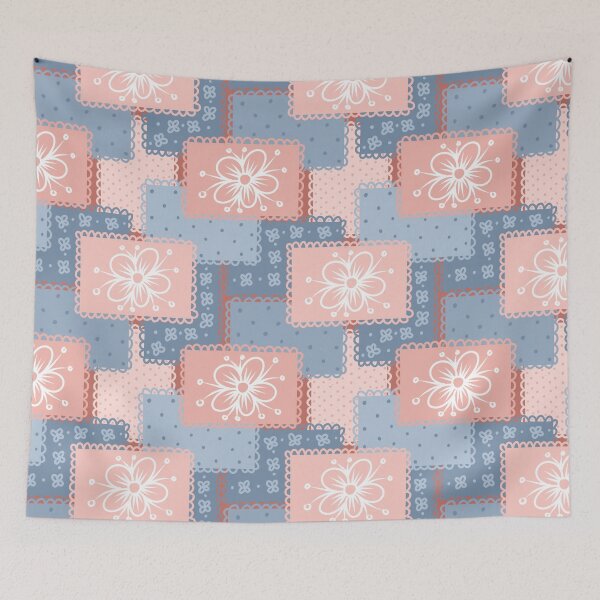 Item preview, Boho patchwork terracotta  designed and sold by Bonny-Shatwell.