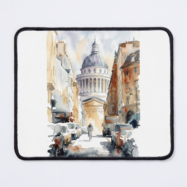 Item preview, Panthéon Paris Watercolor designed and sold by caracatita75.