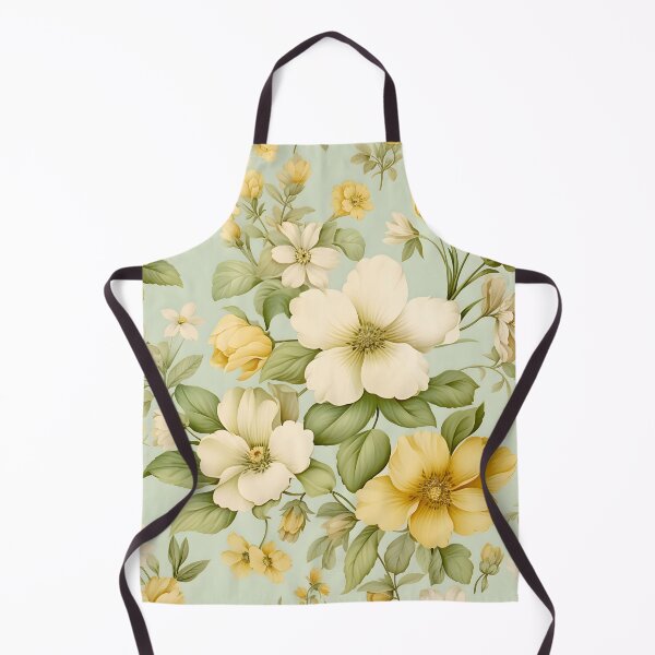 Item preview, Vintage Creamy Floral Watercolor Seamless Pattern designed and sold by SaturnStudioart.