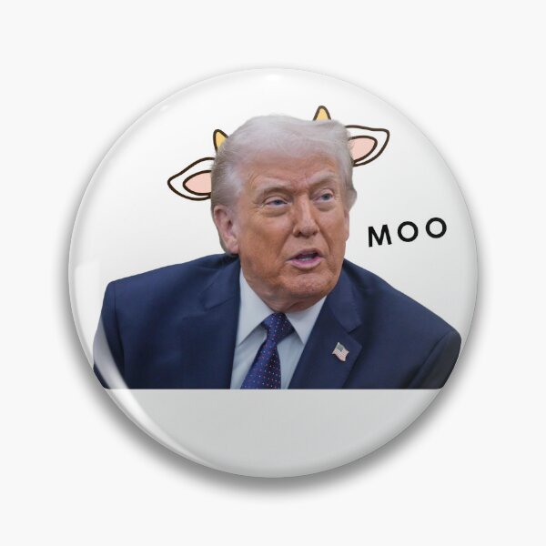 Item preview, Trump as a Cow designed and sold by The Artful Pearl.