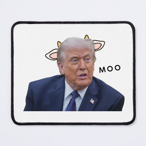 Item preview, Trump as a Cow designed and sold by The Artful Pearl.