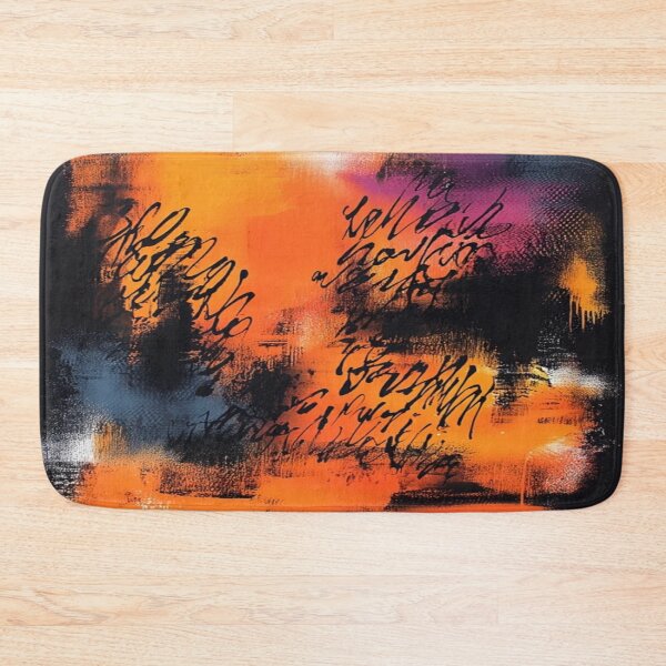 Item preview, The Midnight Script Abstract designed and sold by Overthinker9.