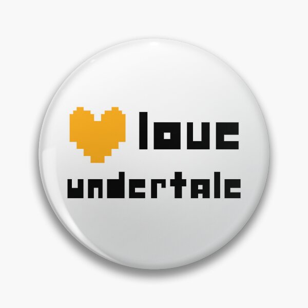 Item preview, I Love Undertale (Toby Fox) Bravery designed and sold by Releny.